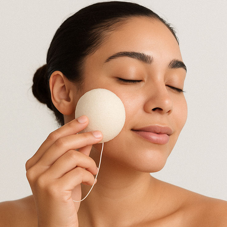 Pure Body Luxe Konjac Face Cleansing Sponge