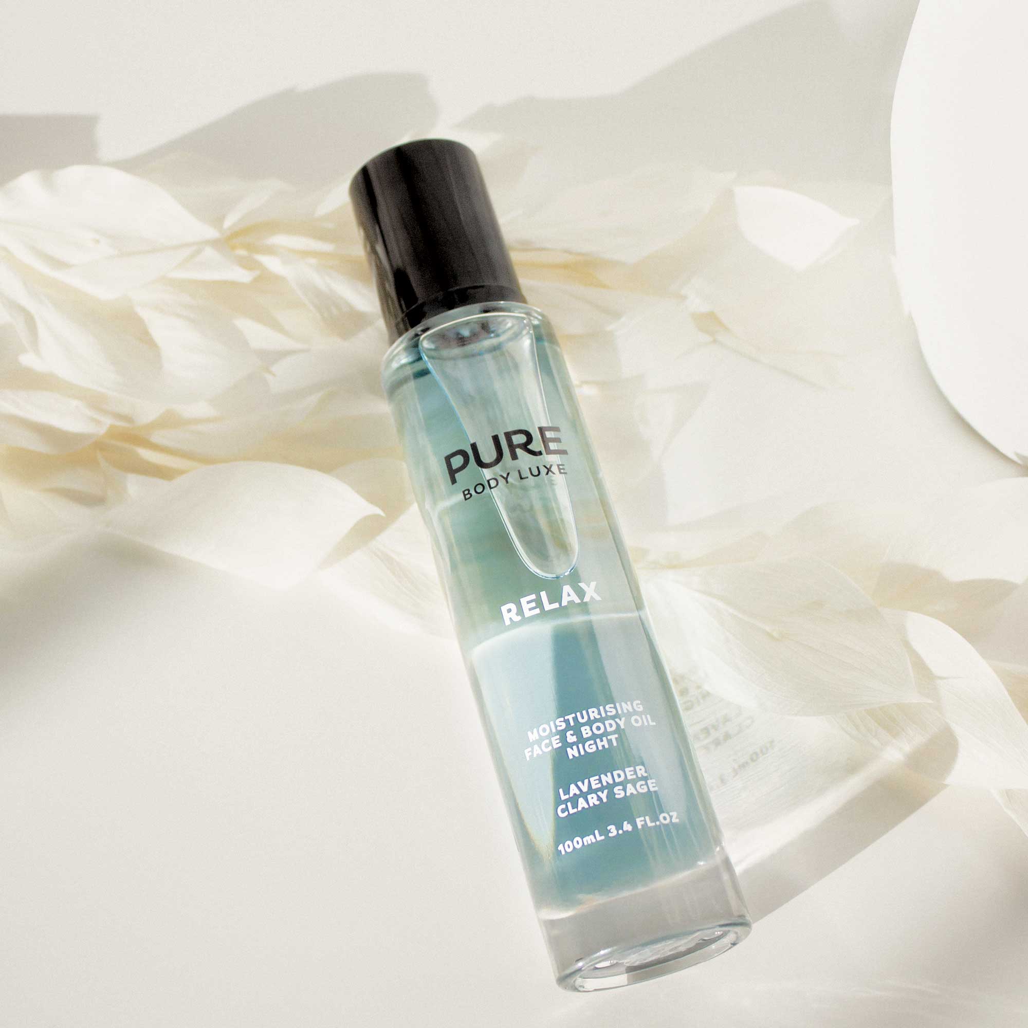 Pure Body Luxe Relax Face & Body Oil 100ml